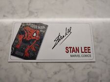 stan lee autograph for sale  DENBIGH