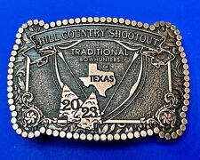 Hebilla de cinturón de tiro con arco tradicional Bowhunters of Texas, 2023 Hill Country segunda mano  Embacar hacia Mexico