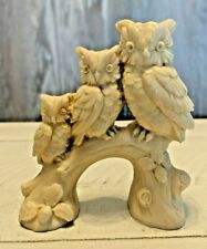 Vintage A Santini Owl Sculpture Made in Italy Stickered, used for sale  Silverton