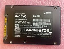Usado, Unidade de Estado Sólido Samsung SSD 840EVO 250GB MZ-7TE250 MZ7TE250HMHP 2.5" SATA III comprar usado  Enviando para Brazil