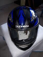 Duchinni crash helmet for sale  CARMARTHEN