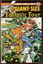 Cuatro Fantásticos Tamaño Gigante #4 Bien/En Muy Muy Muy Muy Valioso 7,5 Primera Aparición de Madrox (Marvel 1975) segunda mano  Embacar hacia Argentina