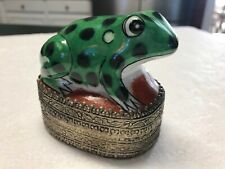 Frog trinket box for sale  Evans