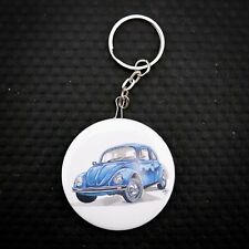 Badge porte-clés décapsuleur LEGEIN VW Coccinelle Volkswagen bleue Beetle d'occasion  Crespières