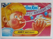 Tarjeta pegatina de cumpleaños Basura Pail Kids 2B Abby con pieza de rompecabezas GPK-24 segunda mano  Embacar hacia Argentina