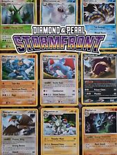 Cartão Pokemon Diamond & Pearl Stormfront singles não holográfico raro incomum e comum  comprar usado  Enviando para Brazil