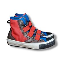 Usado, Tênis Converse All Star Tech Hiker alto esmalte vermelho azul Chuck Taylor 70 masculino 8 comprar usado  Enviando para Brazil