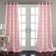 Pink elephant curtains for sale  Pittsburgh