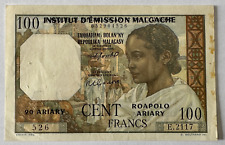 Madagascar 100 francs d'occasion  Oullins