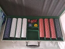Poker chip set for sale  CROWBOROUGH