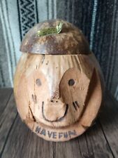 Carved coconut monkey for sale  Green Cove Springs