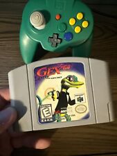 Gex 64: Enter the Gecko Nintendo 64 N64, Autêntico, TESTADO + PINOS POLIDOS, usado comprar usado  Enviando para Brazil