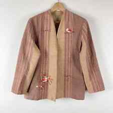 Silk embroidered blazer for sale  Aubrey