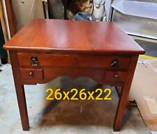 2 cherry finish end tables for sale  Evansdale