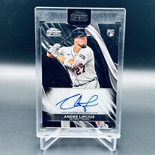 2024 Topps Chrome Black Encased AUTO Andre Lipcius Detroit Tigers, used for sale  Shipping to South Africa