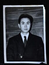 #6740 Japonés Vintage Foto 1940s / Traje Hombre Corbata Blanco Camisa Pared segunda mano  Embacar hacia Argentina