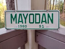 Mayodan city license for sale  Boone