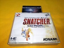 SNATCHER NEC PC ENGINE CD ROM + CARTÃO LOMBADA + CARTÃO REG comprar usado  Enviando para Brazil