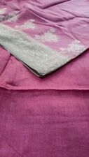 Seda pura Sari Tussar Sari 100% seda vintage tela india reciclada TSS2605 segunda mano  Embacar hacia Mexico