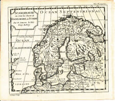 Landkarte skandinavien 1720 gebraucht kaufen  Bordesholm