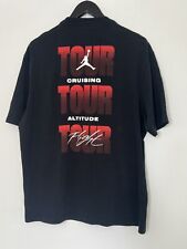 Nike Air Jordan Flight Cruising Altitude Tour Short Sleeve T-shirt Top L Cotton na sprzedaż  Wysyłka do Poland