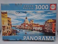 Puzzle EDUCA 3000 PANORAMA Puzzle "Gran Canal Venecia" GRANDE 3000 piezas  segunda mano  Embacar hacia Argentina