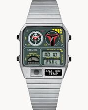 Relógio de quartzo Citizen Boba FETT Star Wars ANA-DIGI TEMP JG2110-51W, usado comprar usado  Enviando para Brazil