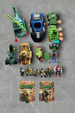 Lote de bonecos colecionáveis Teenage Mutant Ninja Turtles veículos anos 80 anos 90 2012 2022 TMNT, usado comprar usado  Enviando para Brazil