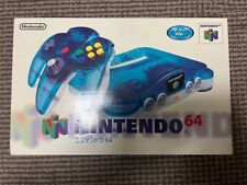 Controle de console de videogame Nintendo 64 N64 azul claro na caixa excelente conjunto comprar usado  Enviando para Brazil