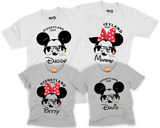Camiseta personalizada família Disneylândia férias Mickey Minnie personalizada adulto infantil comprar usado  Enviando para Brazil
