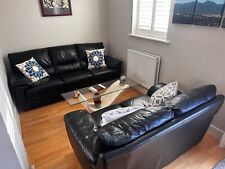 Seater leather sofa for sale  SLOUGH