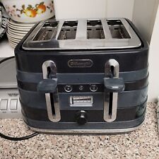 Used, De'Longhi CTAC4003.BK 4 Slice Toaster Avvolta Black for sale  Shipping to South Africa