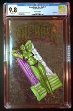 SENSATIONAL SHE-HULK #1 CGC 9.8, Capa variante folha Adam Hughes, Marvel 10/2023, usado comprar usado  Enviando para Brazil