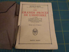 Grands procès histoire d'occasion  Mûr-de-Bretagne