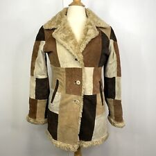 Vtg leather patchwork for sale  Sweet Grass