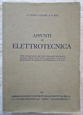Ingegneria appunti elettrotecn usato  Italia