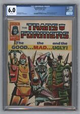 Transformers #117 1st Death's Head Cover App Reino Unido Páginas Brancas 1987 CGC 6.0 comprar usado  Enviando para Brazil