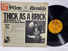 JETHRO TULL Thick As A Brick 1972 LP QUASE PERFEITO Vinil Jornal Reprise MS 2072, usado comprar usado  Enviando para Brazil