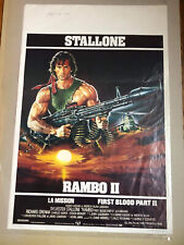 Rambo original vintage for sale  LONDON