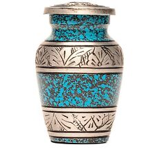 Keepsake Urns for Human Ashes | Cremation Urns Carefully Handcrafted- Blue for sale  Miami