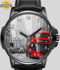 London Street Art Bus Big Ben Beautiful Collectable Unisex Wrist Watch UK FAST segunda mano  Embacar hacia Argentina