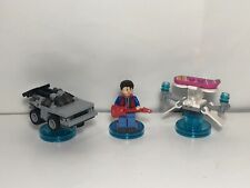 Lego Dimensions Regreso al Futuro McFly DeLorean Hoverboard 71201 Paquete de Niveles segunda mano  Embacar hacia Argentina