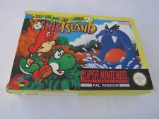 Nintendo SNES Mario World 2 Yoshi's Island PAL na caixa comprar usado  Enviando para Brazil