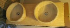 Travertine wash basin for sale  LONDON