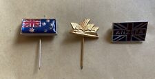 Australia lapel badges for sale  WORCESTER