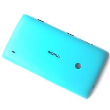 Capa traseira da bateria Nokia Lumia 520 + botões laterais azul caixa traseira energia genuína, usado comprar usado  Enviando para Brazil