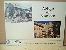 Cahier abbaye boscodon. d'occasion  Gap