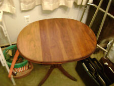 oval walnut drop leaf table for sale  Reading