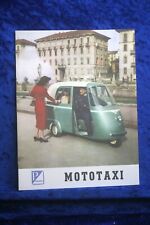 Piaggio Mototaxi 1957-1959 Folleto (A1281) Facsímil Archiv Editorial, usado comprar usado  Enviando para Brazil