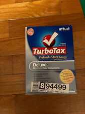 Turbotax 2012 deluxe. for sale  Davison